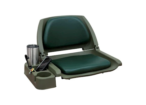 Wise Company WISE 8WD139LS PADDED PLASTIC FOLD DOWN SEAT - GREEN